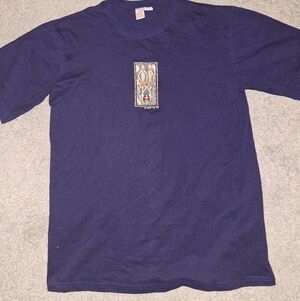 Navy Blue Graphic T-Shirt